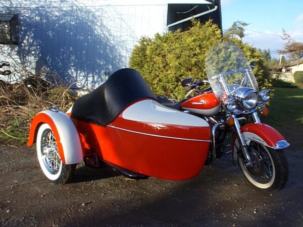 champion legend sidecar red