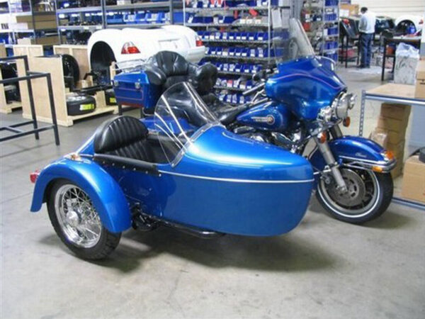 champion legend sidecar blue
