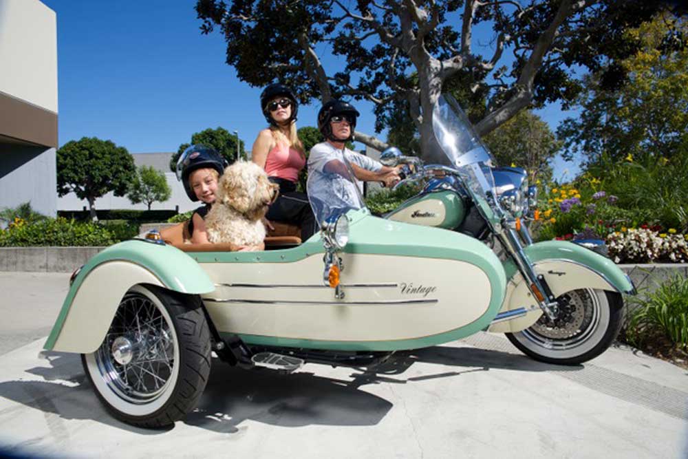 harley bike with sidecar